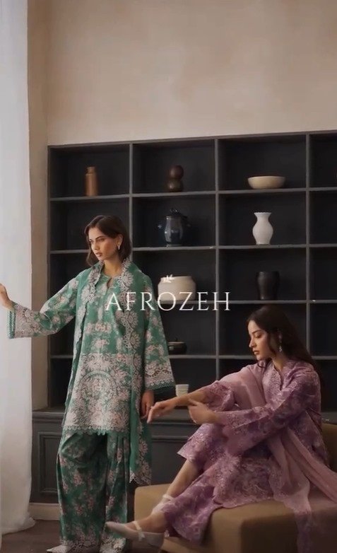 Afrozeh Day Break Unstitched Collection 25