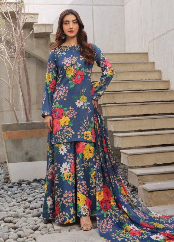 Feathers Unstitched Premium Lawn Collection 25 | Zarwyn