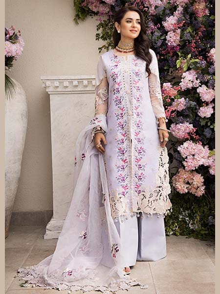 Al Zohaib - D04- Mahiymaan Luxury Lawn Eid Collection 2023