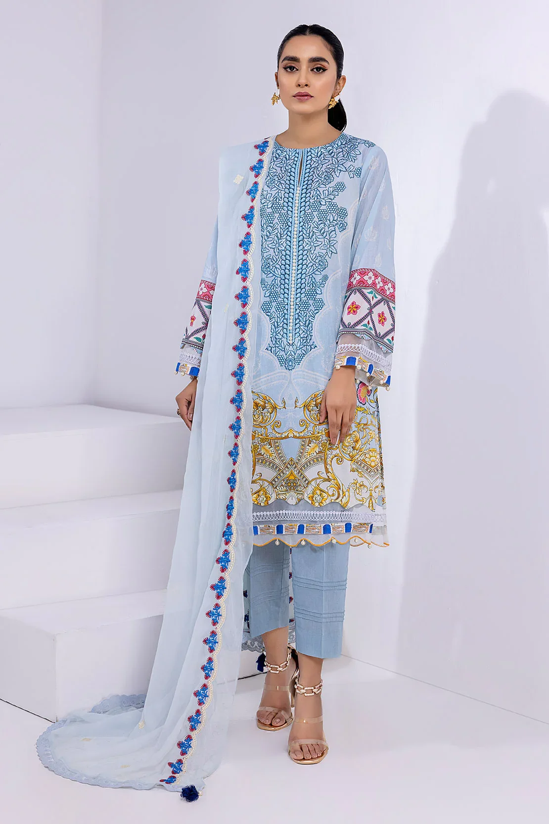 so kamal spring summer lawn dpl-2396 3 pc digital printed shirt