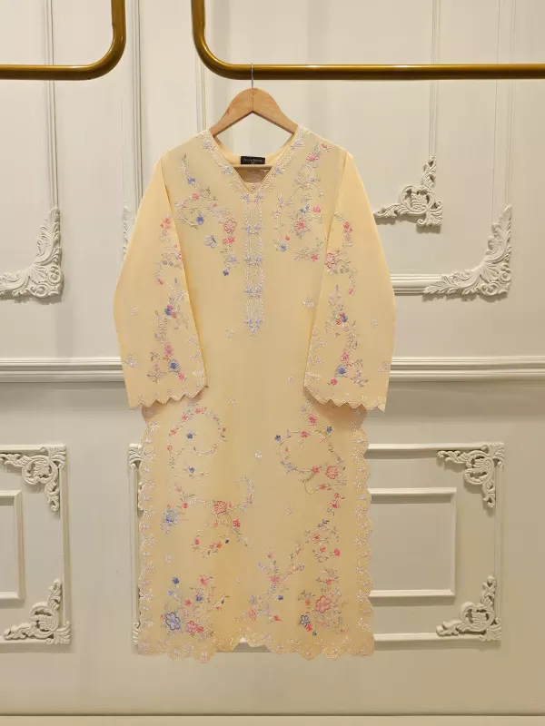 Agha Noor Stitched | 2 Piece - Embroidered Lawn Suit S111847