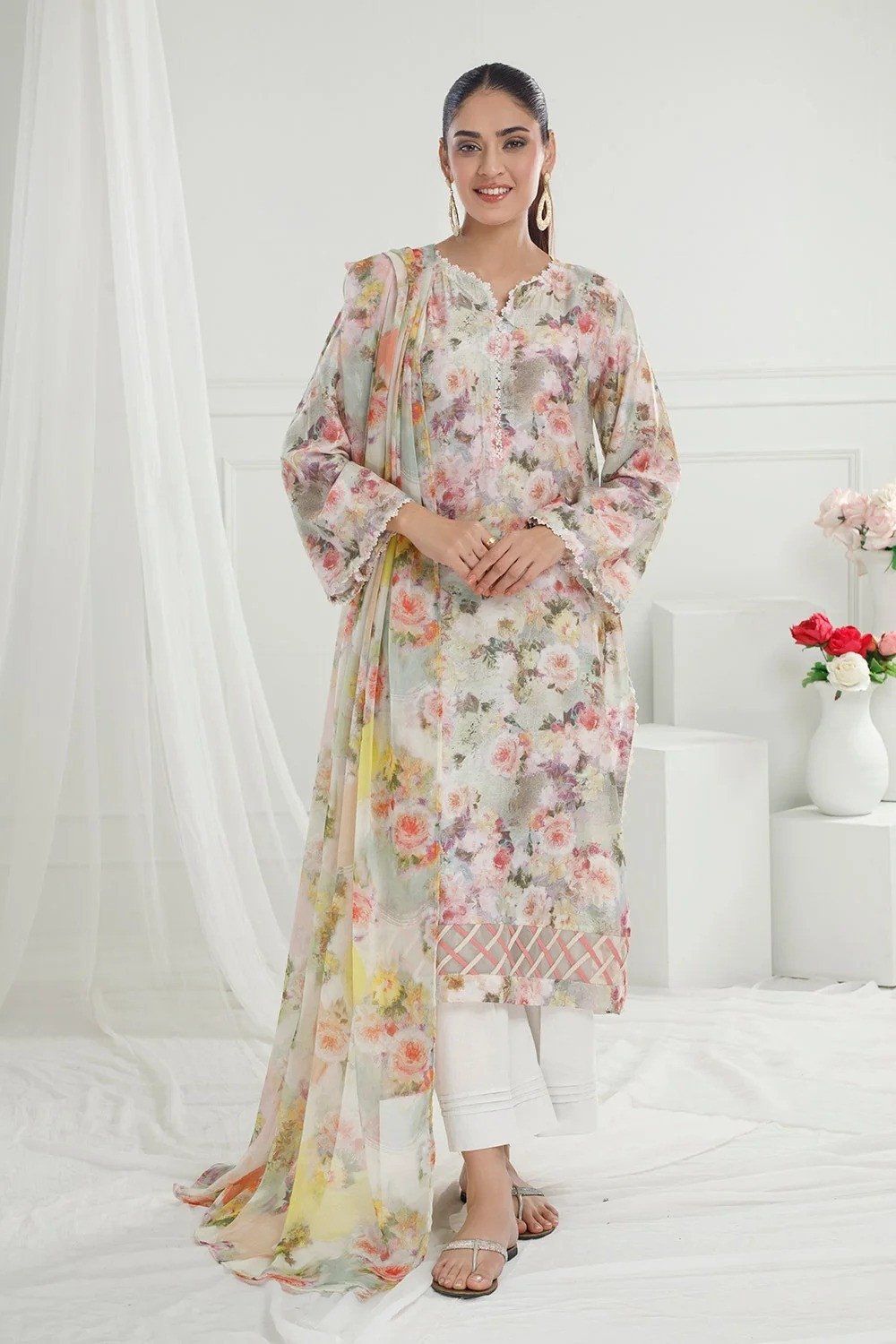 Gul Ahmed BS-52002 The Floral World 2025 | SHELAI20945