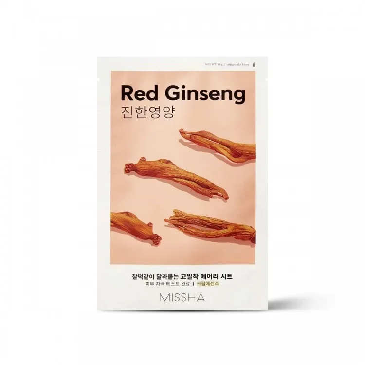 Missha Airy Fit Sheet Mask (Red Ginseng) 19g