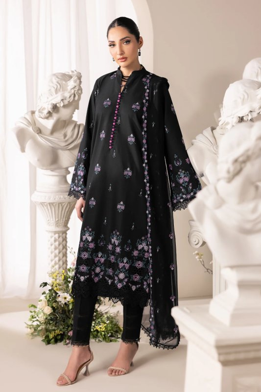 Rajbari Exclusive Collection | Embroidered Chiffon Dopatta 01