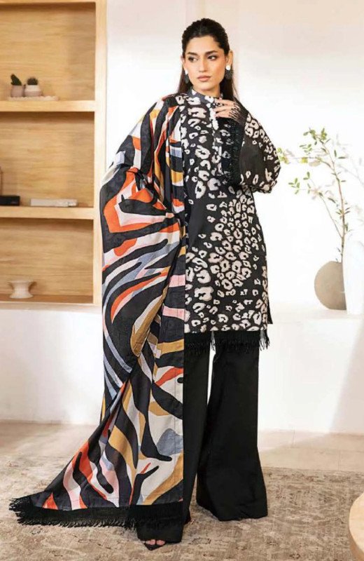 Elaheh By Maria B | Print Collection | D-07