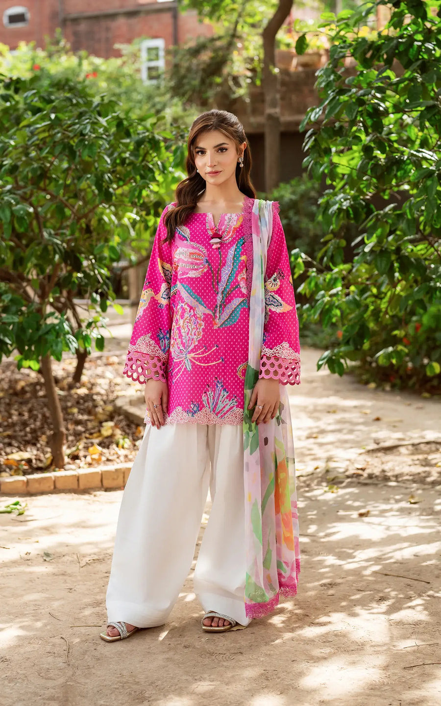 Yakin By Asifa Unstitched Collection 25 | Roseveil YKL25-10