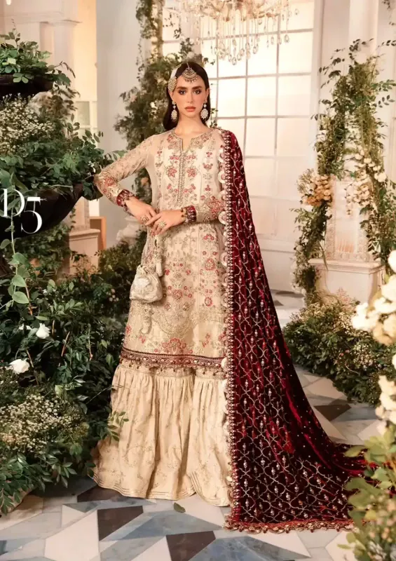 Maria.B Mbroidered Wedding Edition'25 I SHELAI12484