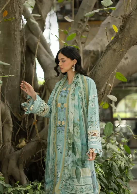 Elaf Premium Signature Unstitched Printed Lawn 2026 | SHELAI26082839