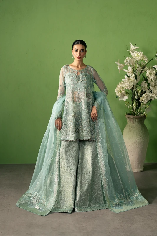 Pehli Nazar By Ayzel | Unstitched 3pc | Zarbaaf