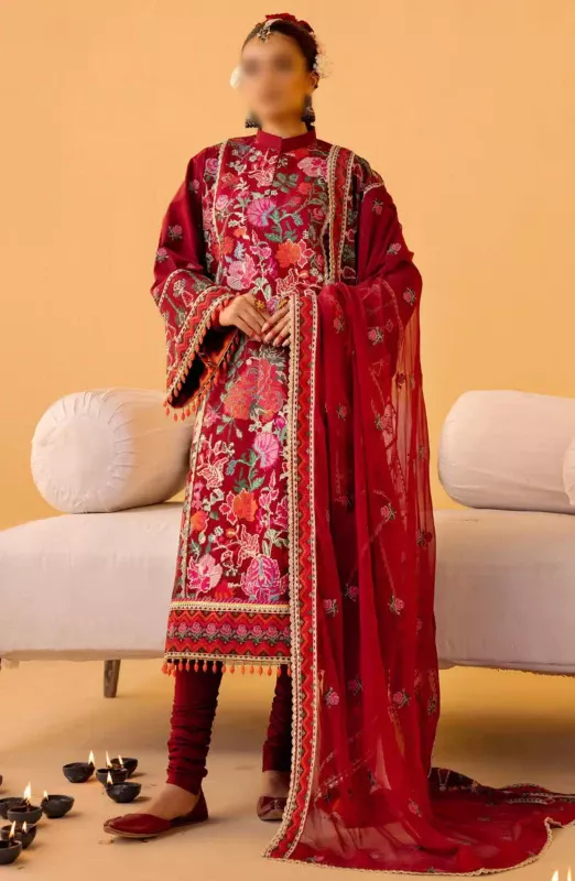 Ishq Festive Lawn Collection By Minha | Hayaat | SHELAI19072