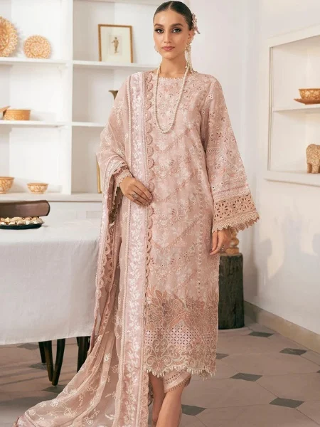 Baroque SL11-D03 EMBROIDERED SWISS LAWN with EMBROIDERED CHIFFON DUPATTA