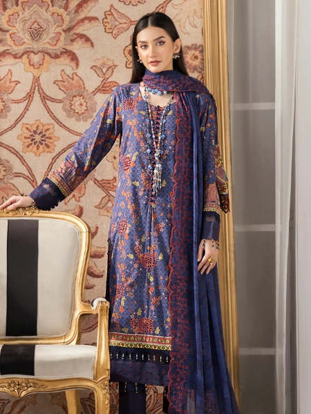 Alzohaib By Sunshine SBE-23-12 Bloom Embroidered Cutwork Edition 2023