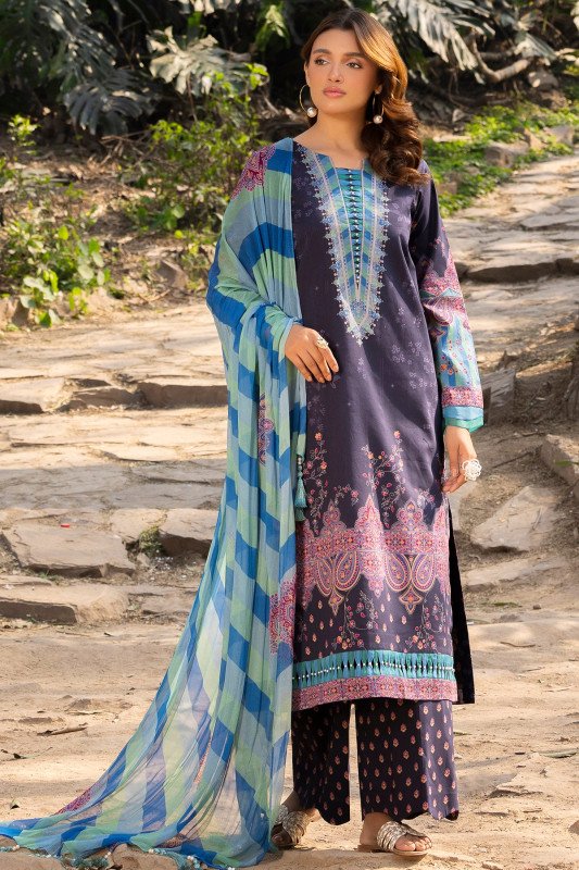 Charizma C Prints Unstitched Lawn Exclusive Collection 25 | D2