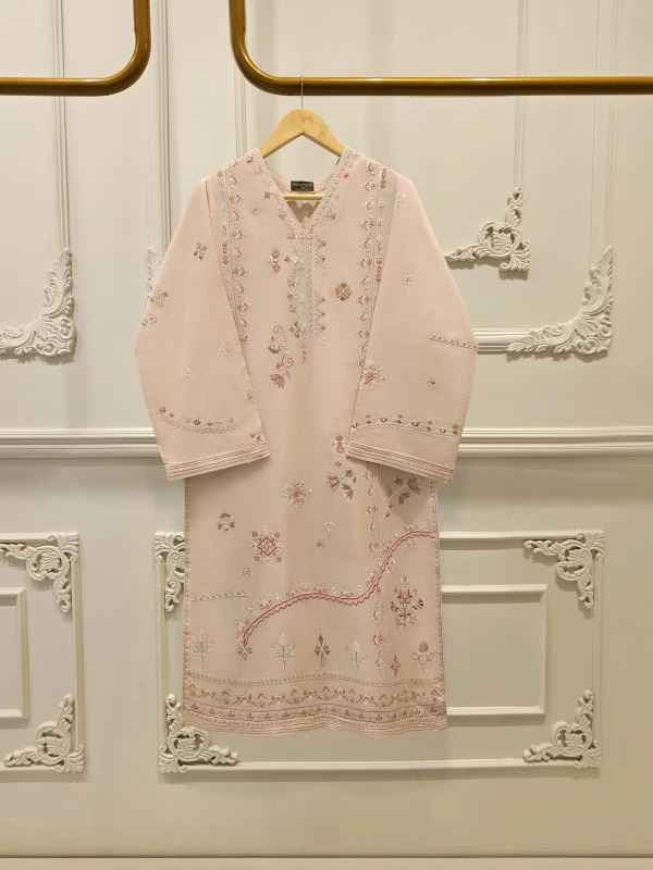 AGHA NOOR - Embroidered Cambric Suit S112674