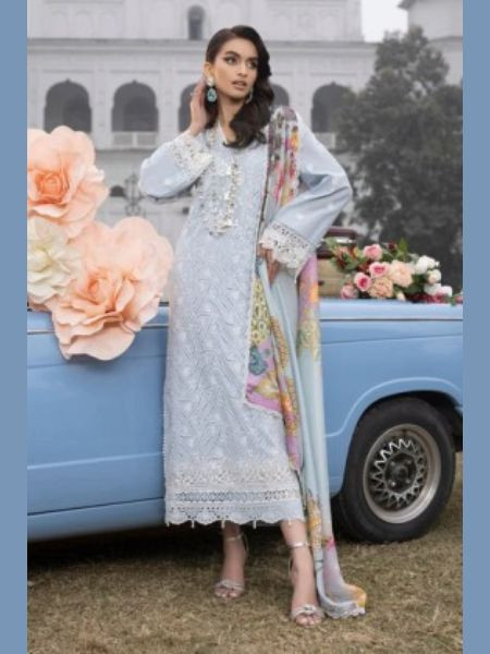 ITTEHAD FAIZA FAISAL ANJA UNSTITCHED LAWN COLLECTION SUMMER ''24 VOL-3