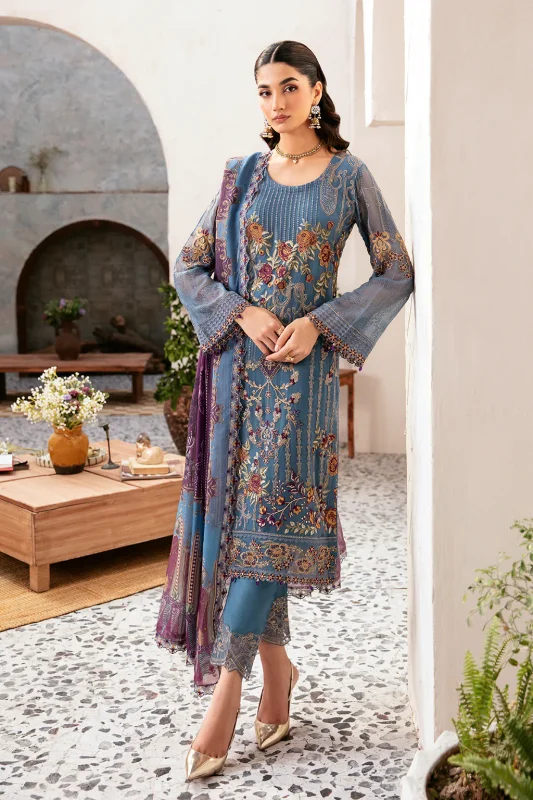 Rangoon Chiffon Collection by Ramsha | D-1202