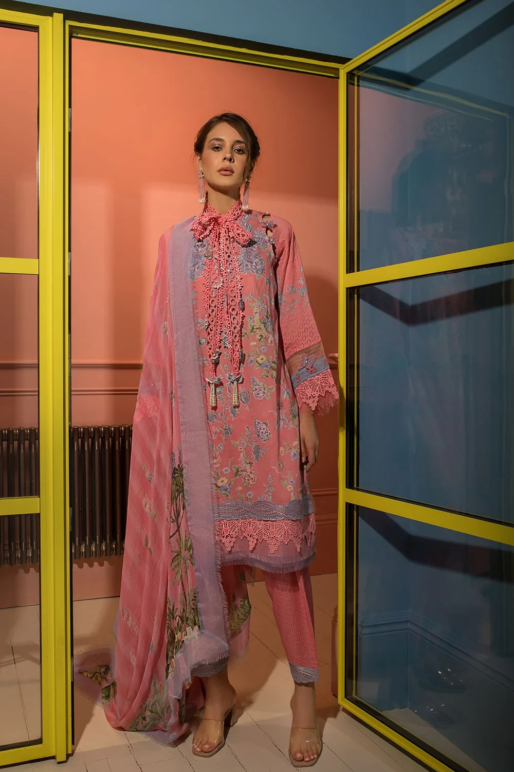Sobia Nazir Vital Lawn Collection 2024 | SHELAI8206