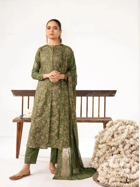 Elegance Emb Lawn By Khoobsurat'24 KE-06