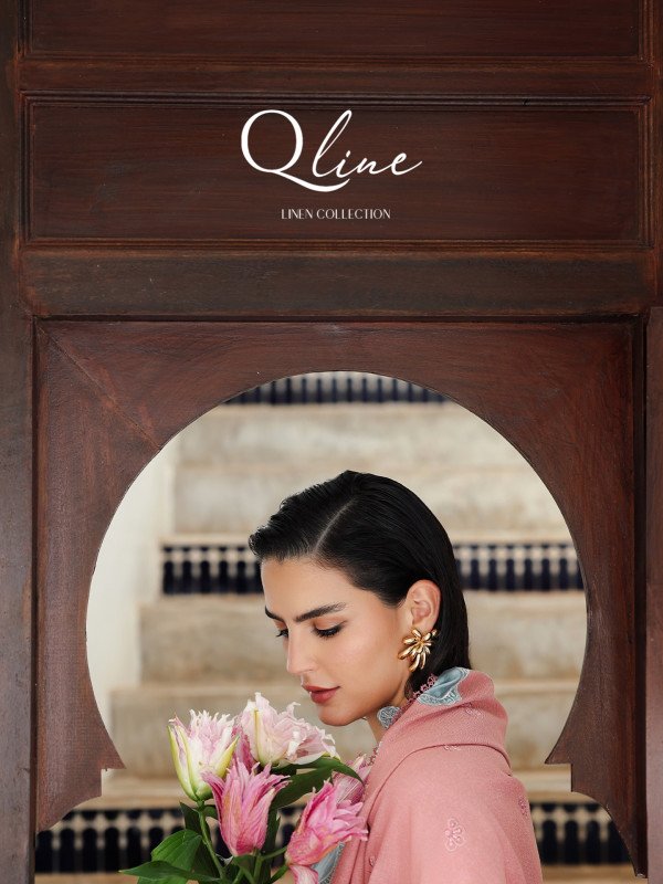Qalamkar QLine Linen Collection 25