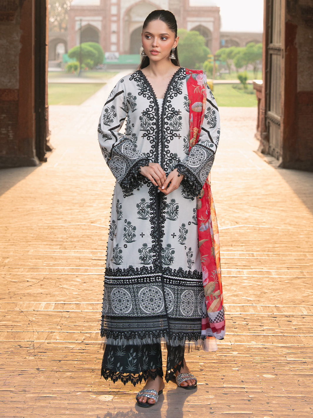 Bin Ilyas Naqsh Unstitched Lawn Exclusive Collection | 20