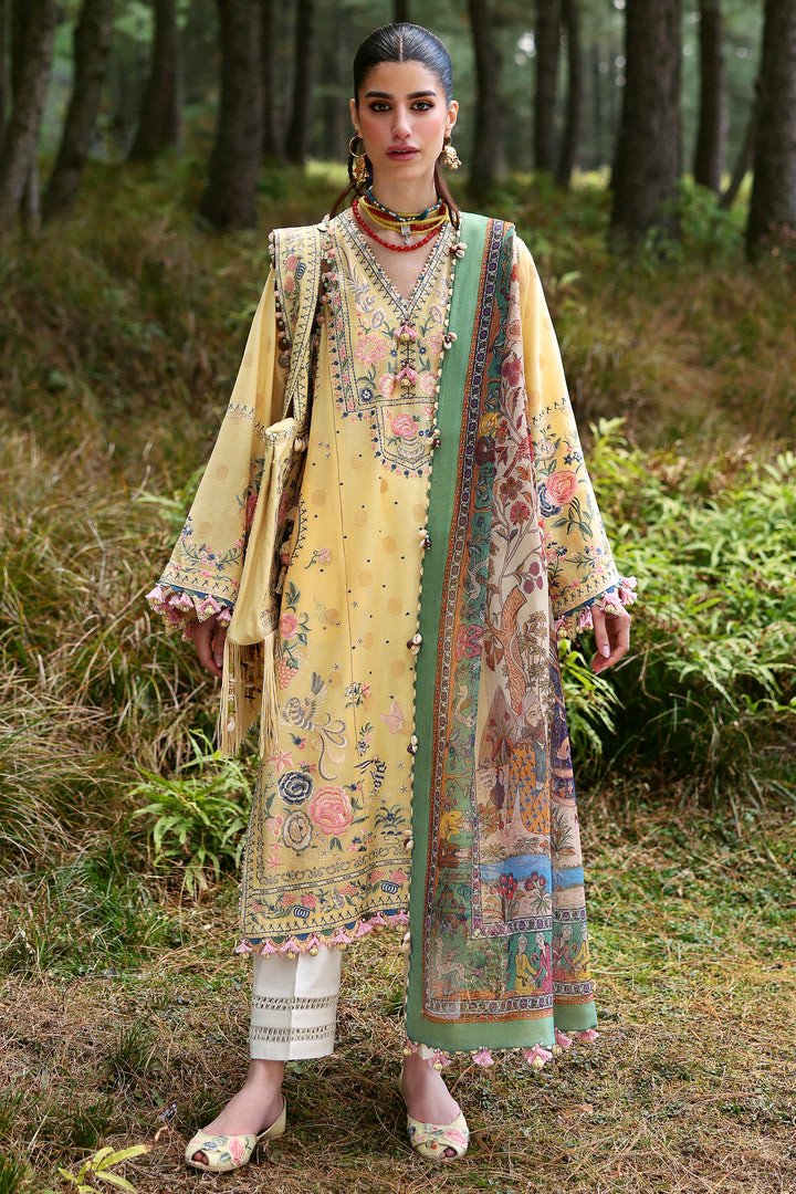 ZAHA Lawn 2025 – Unstitched Exclusive Collection | ZURI (ZL25-12 A)