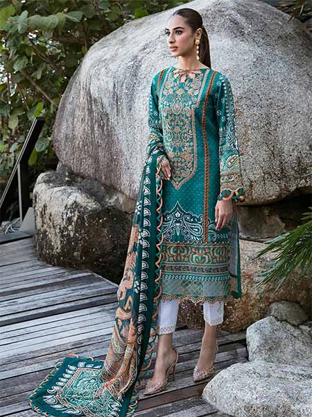 Gulaal Neena-07 Digitally Printed 3-Piece suit Lawn collection