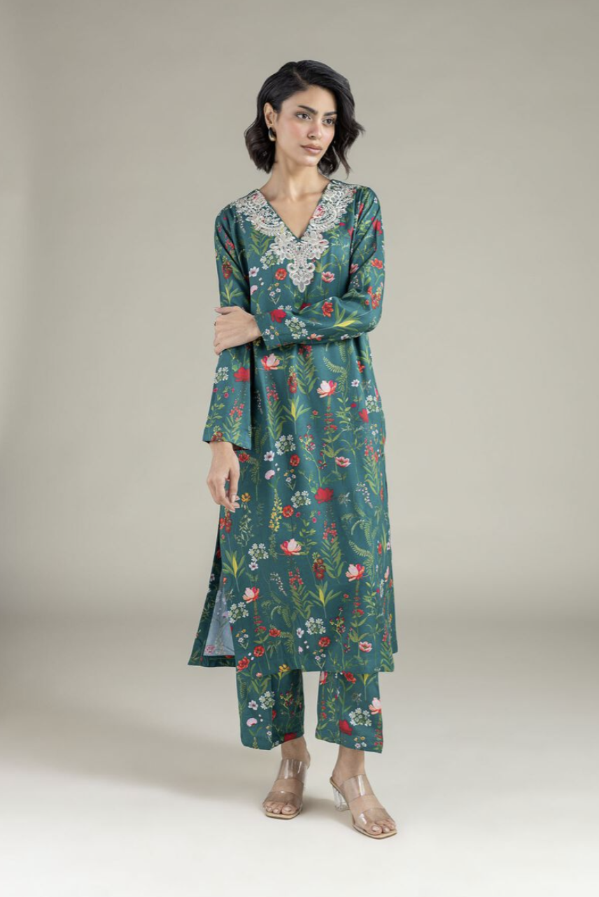 KHAADI ST Floral Longline | 11E6-08TA