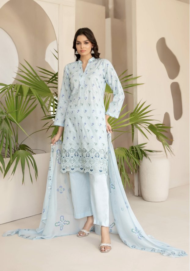 Tawakkal Lumina Unstitched | D-3013