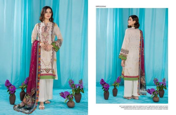 Luxury Embroidered Summer Collection-RP02