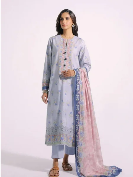 Ethnic E0229-202-910 Printed Lawn Dress For Eid | Pakistani Dress