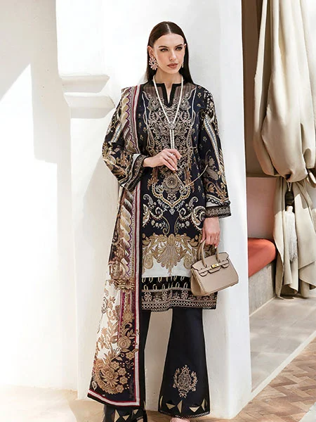 Gulaal Naira-09 Digitally Printed 3-Piece suit Lawn collection