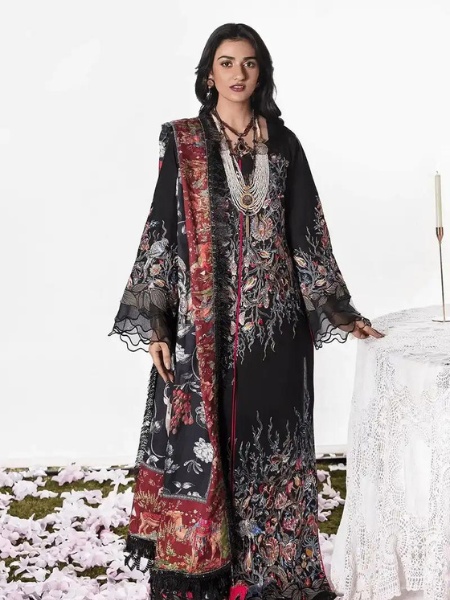 Nilofer Shahid ENCHANTED Luxury Lawn 2023 Collection at Shelai