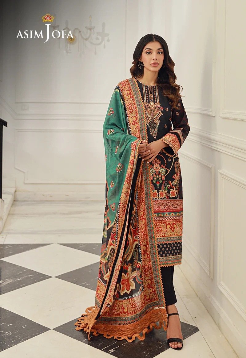 AJUN-15 PRINTED LAWN | SHELAI12195