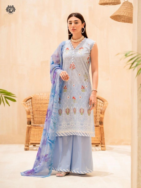 Premium Mishal by Gulljee GMIS2307A5 Luxury unstitched Embroidered Collection '23