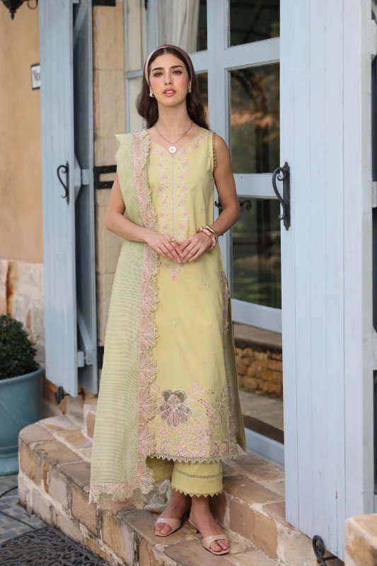 Raaya Luxury Embroidered Lawn | Emily | SHELAI26082851