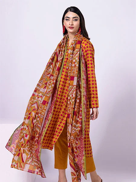 khaadi ALA230504A 3 pieces suit printed lawn collection