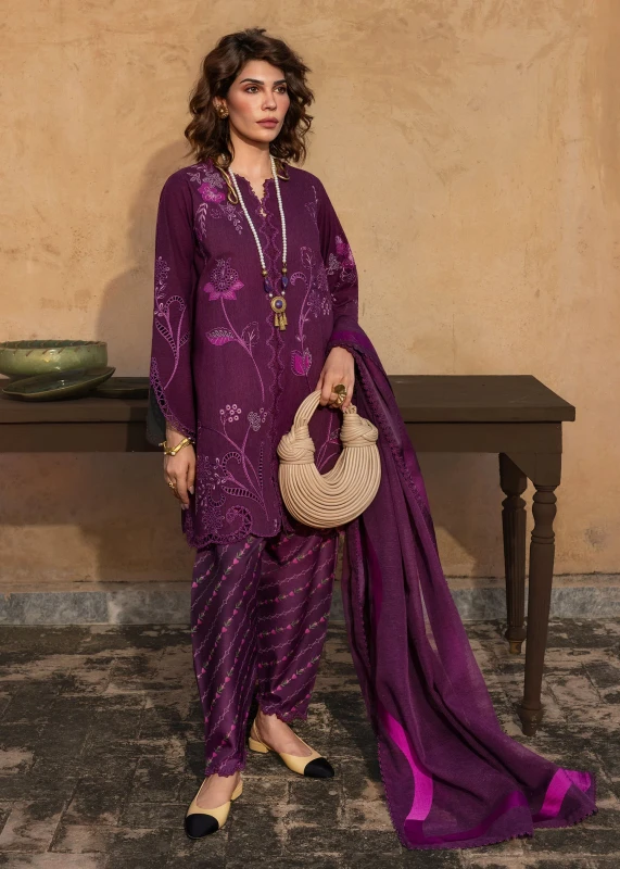 Crimson Mitti-Winter-Pret Stitched | Choti Memsaab