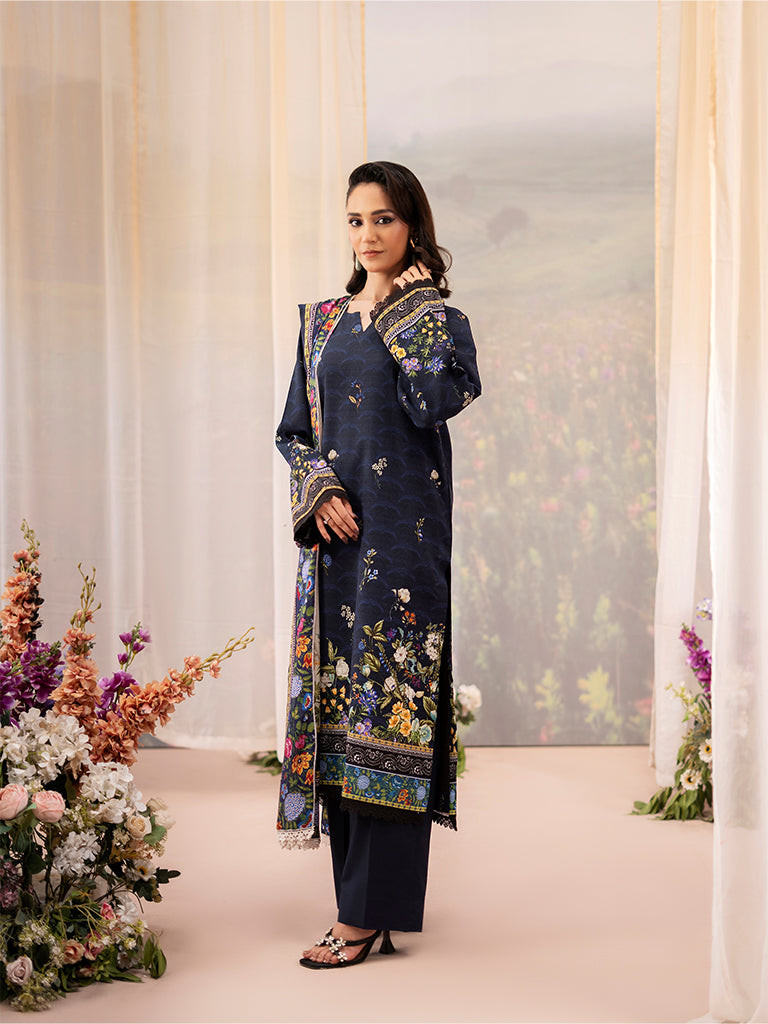 Raha Summer Prints Exclusive Unstitched Collection | D7