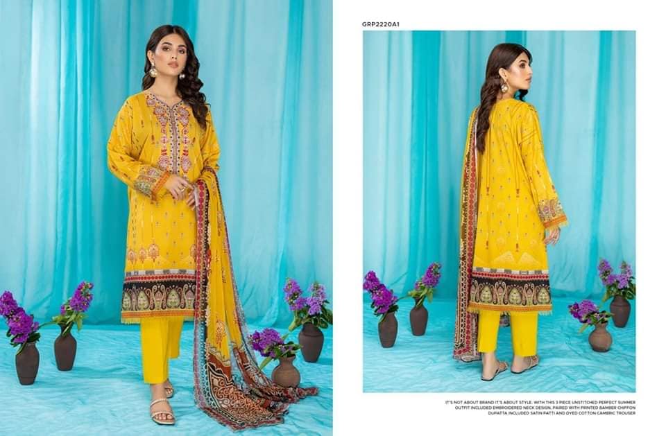 Luxury Embroidered Summer Collection-RP01