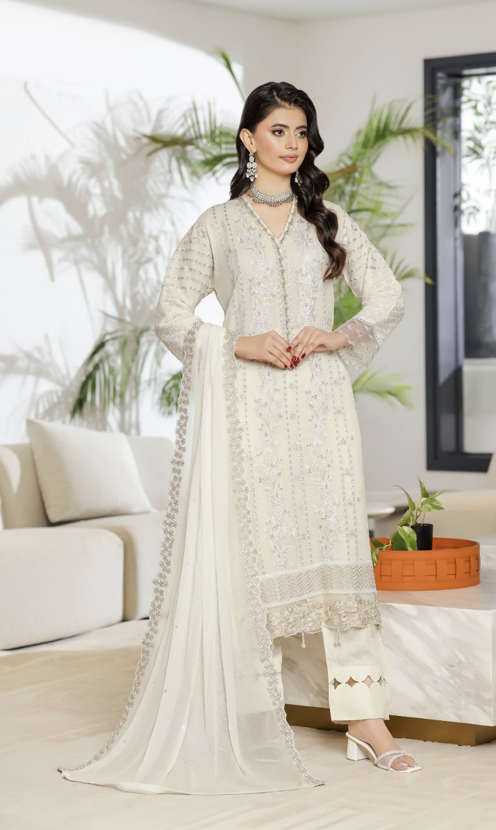 Noor's Dhania Stitched Collection| D-N 03