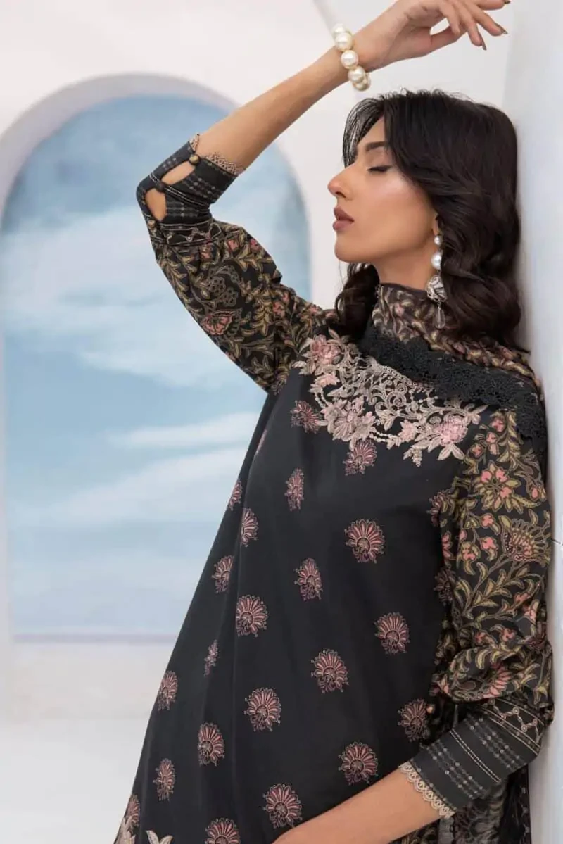 Gul Ahmed Khaab Luxury Unstitched | SHELAI13471