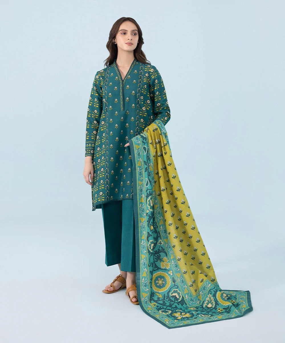 Sapphire | 3 Piece - Printed Lawn Suit | U3P-DY23V9-21