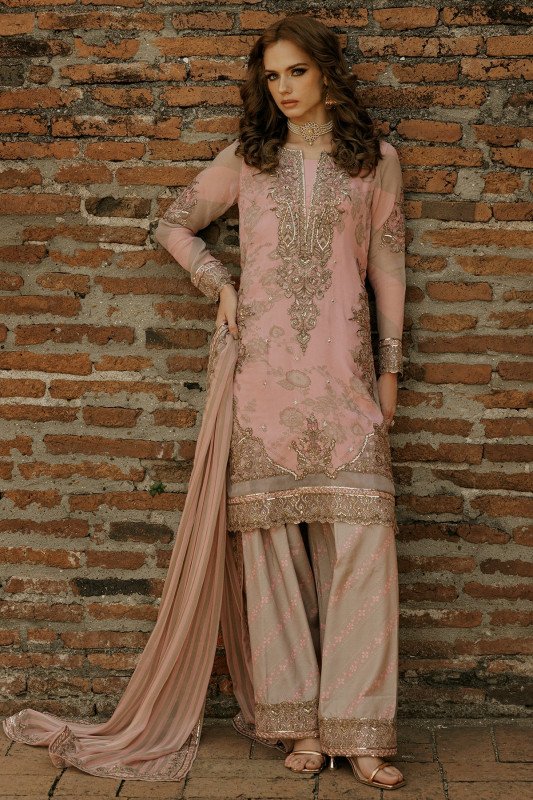 Charizma Vasal Luxury Chiffon Unstitched Collection 25 | VSL25-01