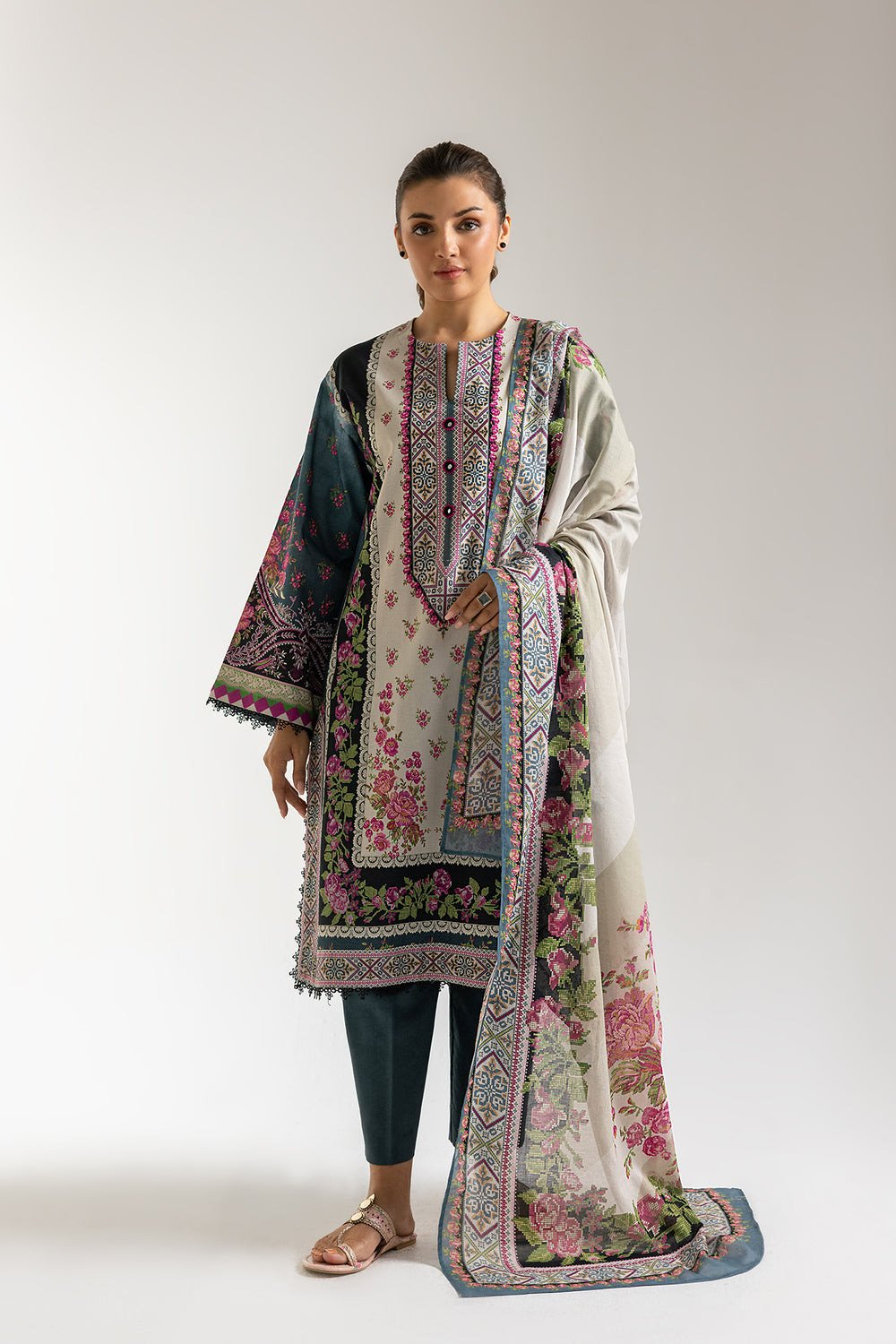 ETHNC Summer Print Collection 25 | BLUE ICE E0685/202/628