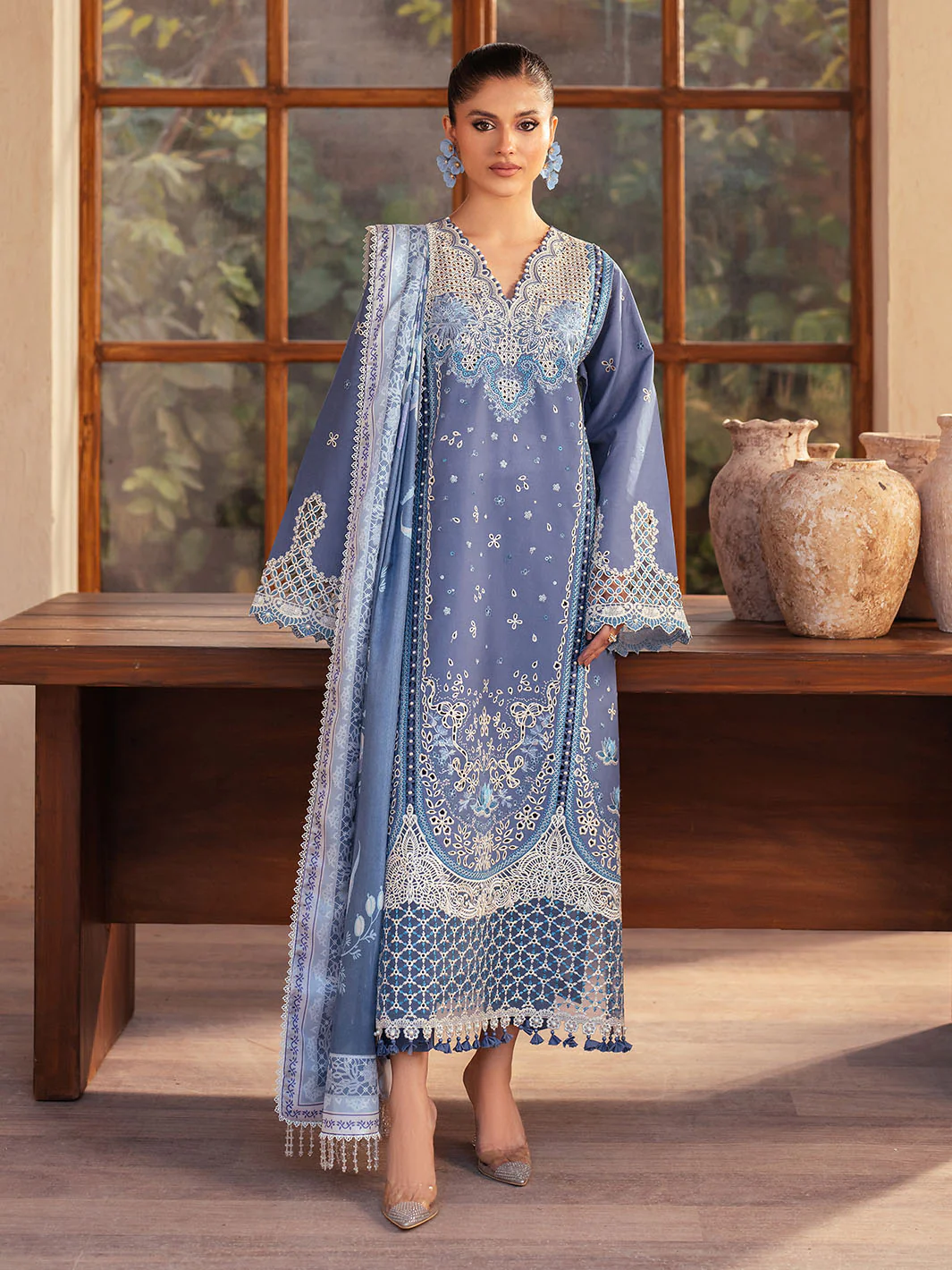 BINILYAS Mehroze 3 PC LAWN | 91 - A