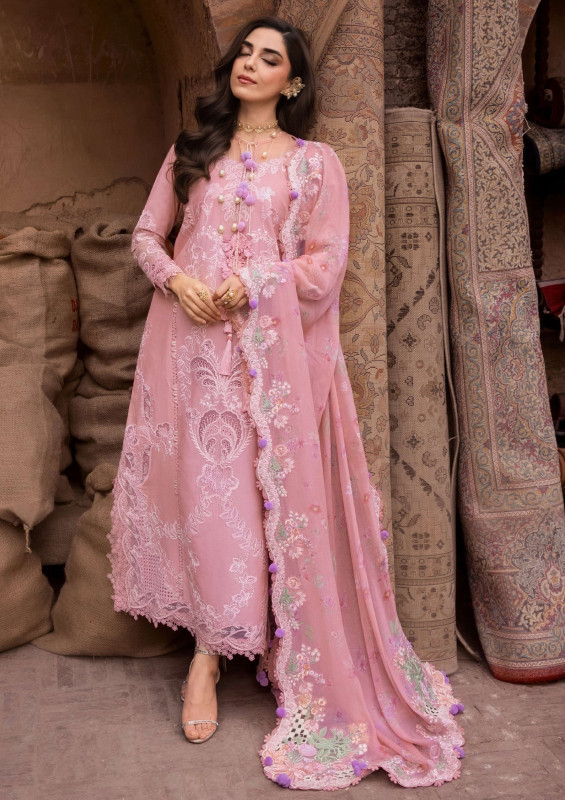 Saira Shakira - Breeze Unstitched Lawn '26 (OPHELIA 4-B)