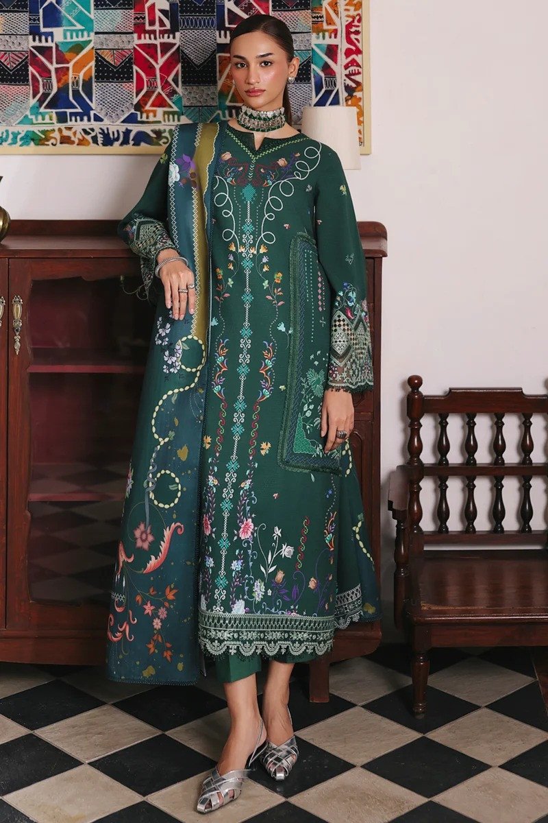 QALAMKAR QW-06 (A) KARLA UNSTITCHED COLLECTION | SHQQPK2511QW06A