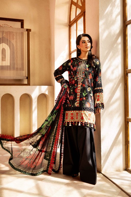 M.Basics by Maria B Unstitched Lawn Exclusive Collection | D1