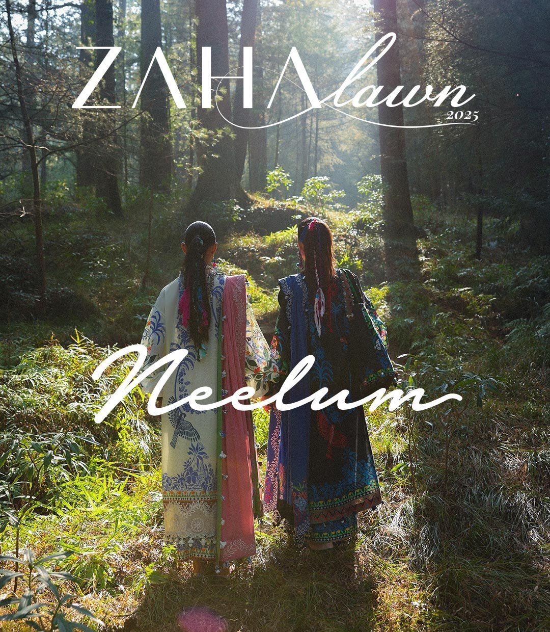 ZAHA Lawn 2025 – Unstitched Exclusive Collection