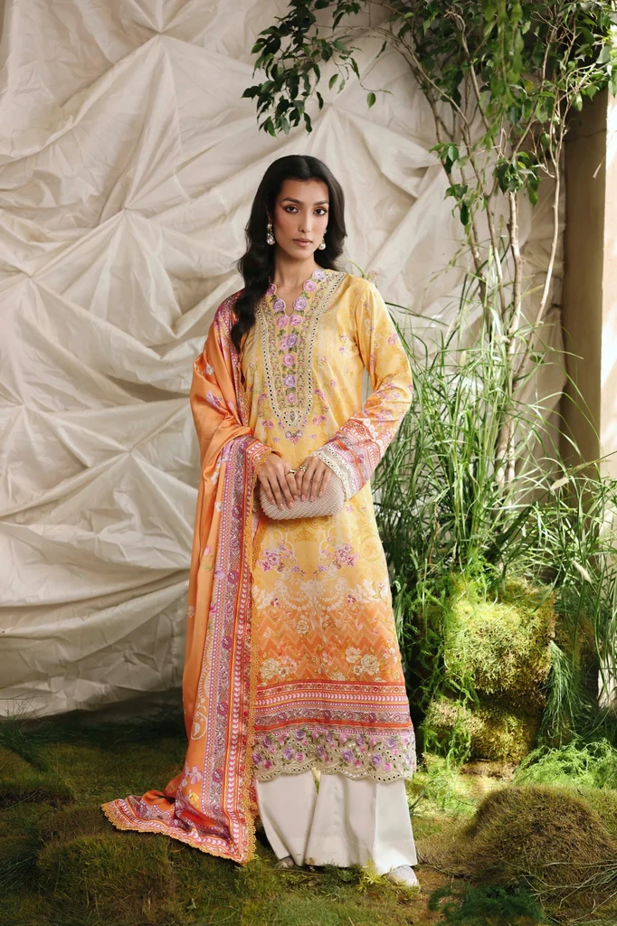 Rajbari Unstitched 3piece | Silah Silk Edit - 03